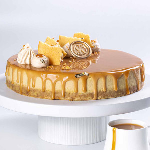 Caramel Cheesecake Cake